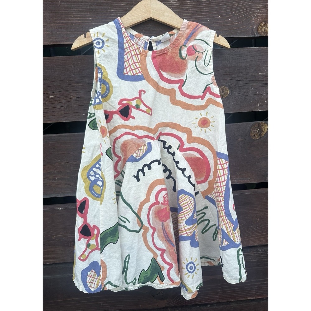 Girls Boho Summer Colorful Dress Size 3T